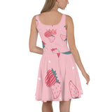 Strawberry casual dress