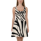Zebra casual dress