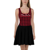 Plaid casual dress