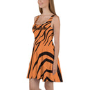 Tiger stripe casual dress