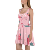 Strawberry casual dress