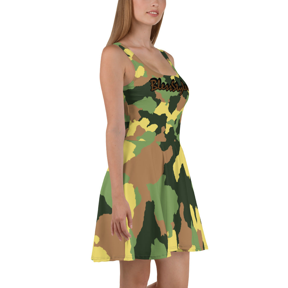 Camouflage casual dress
