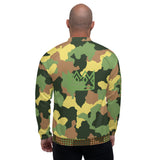 Camouflage Leopard Bomber Jacket