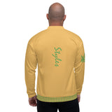 Harvest Gold Bomber Jacket