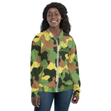 Camouflage Leopard Bomber Jacket
