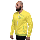 Paris Daisy Yellow Bomber Jacket