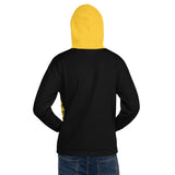 Yellow And Black Royal Unisex Hoodie