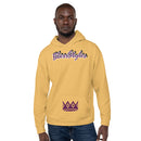 Harvest Gold and Purple Unisex Hoodie