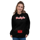 Black and Red Unisex Hoodie