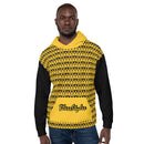 Yellow And Black Royal Unisex Hoodie