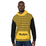 Yellow And Black Royal Unisex Hoodie