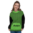 Green And Black Royal Unisex Hoodie