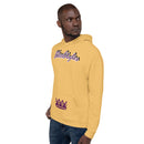 Harvest Gold and Purple Unisex Hoodie