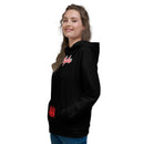 Black and Red Unisex Hoodie