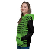 Green And Black Royal Unisex Hoodie