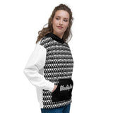 Black And White Royal Unisex Hoodie