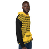 Yellow And Black Royal Unisex Hoodie