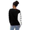 Star White And Black Unisex Sweatshirt