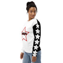 Star White And Black Unisex Sweatshirt