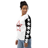Star White And Black Unisex Sweatshirt