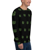 Black All Spread Unisex Sweatshirt