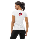 White tongue athletic Shirt Top