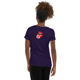 Purple tongue athletic Shirt Top