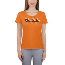 Orange tongue athletic Shirt Top
