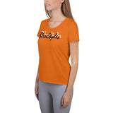 Orange tongue athletic Shirt Top