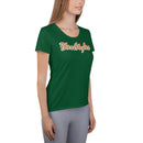 Forest green tongue athletic Shirt