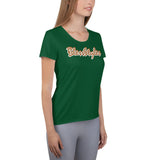 Forest green tongue athletic Shirt