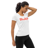 White tongue athletic Shirt Top