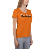 Orange tongue athletic Shirt Top