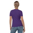 Purple lips sleeve Shirt Top