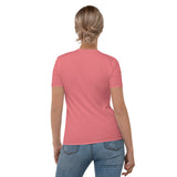 Froly pink lips sleeve Shirt