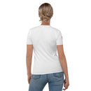 White lips sleeve Shirt Top