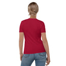 Carmine lips sleeve Shirt Top