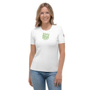 White lips sleeve Shirt Top