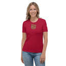 Carmine lips sleeve Shirt Top