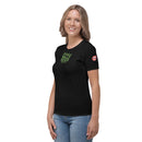 Black lips sleeve Shirt
