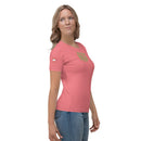 Froly pink lips sleeve Shirt