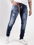 Graphite ripped Jeans