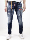 Graphite ripped Jeans