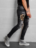 Camouflage pocket Jeans