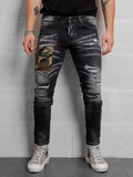 Camouflage pocket Jeans