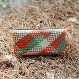 mix color  handwoven straw clutch - For you and all