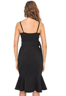 Thin straps  dress with belt - For you and all