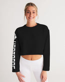 Black cropped sweatshirt - For you and all