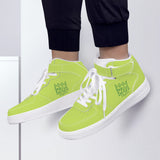 BS FLY9 Lime Green Unisex High Tops