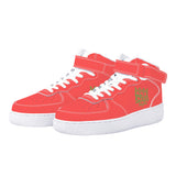 BS FLY9 Red Unisex High Tops